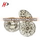 Wholesale Fancy Silver Small Ladies Custom Metal Shirt Shank Sewing Button Cover